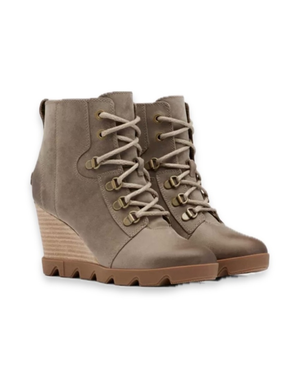 Sorel Joan Uptown Leather Wedge Ankle Boot